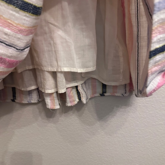 Anthropologie Georgina Tiered Striped Dress - Picture 6 of 8